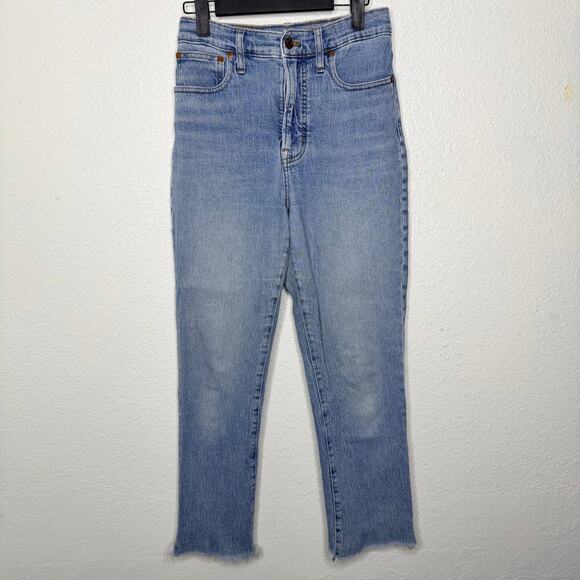 Madewell Denim - Madewell Womens Jeans Size 27 The Perfect Vintage Jean Light Wash Denim
